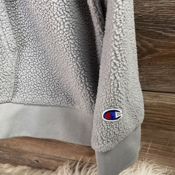 Champion Authentic AthleticWear Pullover Heavy Sweatshirt Jacket,Size 2XL, Gray - Picture 3 of 6